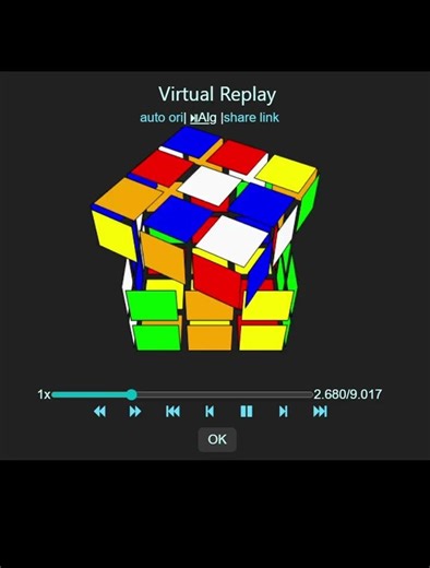 6.1 TPS virtual cube solve!