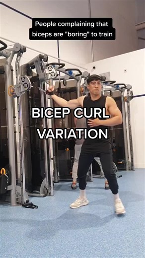 Innovative Bicep Workout with Cable Machine