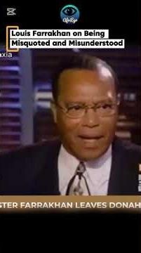 LOUIS FARRAKHAN: Can a Soundbite Change the Whole Narrative? #shorts #blackhistory #facts