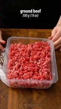 Guaranteed success! The easiest and most delicious minced meat recipe!