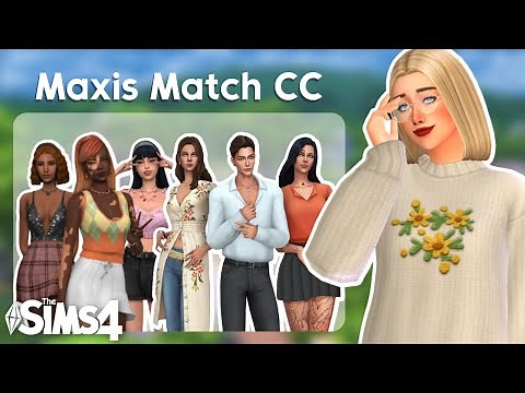 ♡ Best MAXIS MATCH CC packs ♡ - Addons to Sims 4 packs [DOWNLOAD LINKS INCLUDED]