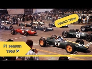 Formula 1 season #14 🏁 1963