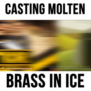 98K views · 230 reactions | In today's video our clear ice goes head to head with molten brass, and our gopro takes a hit! | The King of Random | Facebook