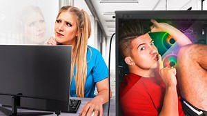 35K views · 509 reactions | I CHEATED in Hide and Seek Using a FAKE Gaming PC | Preston Tv | Facebook