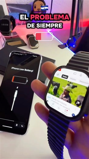 El smartwatch Android con más batería 📸🔥 #smartwatch #M99 #android #tecnologia #relojinteligente