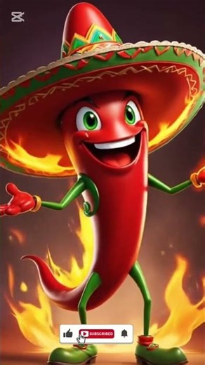red pepper dance #funny #cartoon #shortsfeed #ytshorts #shorts