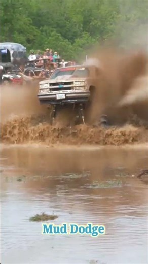 1,000HP OBS Chevy Mud Truck DESTROYS the Bog! | #shorts