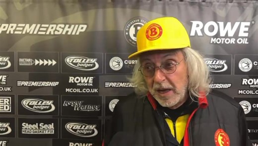 🎥 𝗥𝗘𝗔𝗖𝗧𝗜𝗢𝗡… 🅱️ Official Birmingham Speedway’s CEO Nigel Tolley reflects on a disappointing night for the Brummies. #️⃣ #BIROXF #britishspeedway🇬🇧 | British Speedway