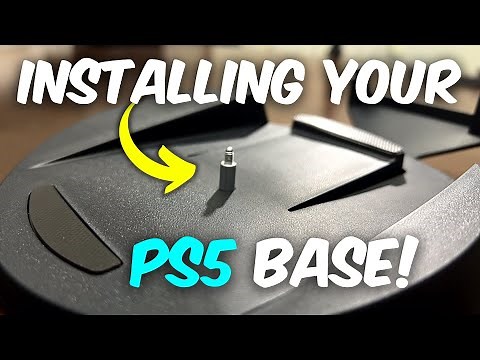 How to Install Your PS5 Base! (Horizontal and Vertical)