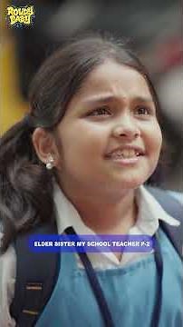 When Elder Sister is My School Teacher Part-2 🏫📚 | ‪@rowdybabytamil‬ | Tamada Media