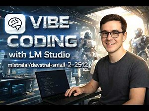 Vibe Coding LOCALLY 🤖 Mistral Devstral Small + LM Studio (No Cloud!)