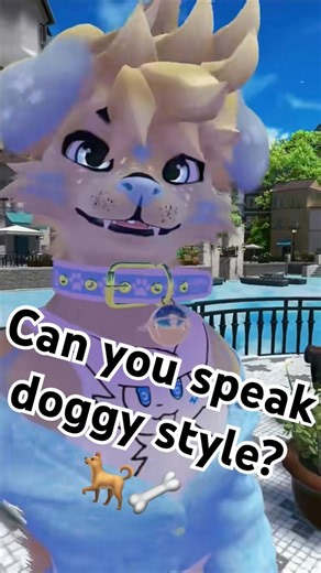 WOOF? #vrchat #furry #vrcfurry #puppy