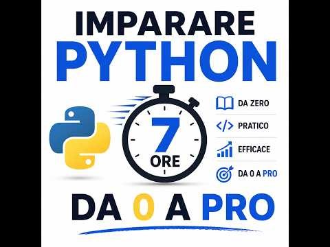 Come PADRONEGGIARE Python in meno di 8 ore