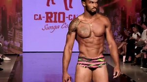 Ca-Rio-Ca Sunga Co. Runway Show during Miami Swim Week. Powered by Art Hearts Fashion . . . . . . . #swimweek #miami #miamibeach #runway #swim #swimwear #mensfashion #men #menswear #style #designer #fashionweek #handsome | New York Style Guide