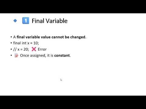 Top 1 Java Interview Question