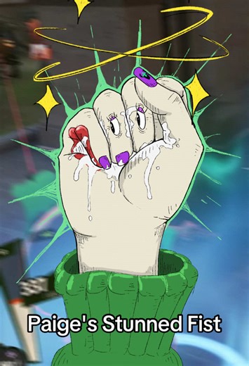 Paige's Stunned Fist: A Creative Timelapse Art Sketch