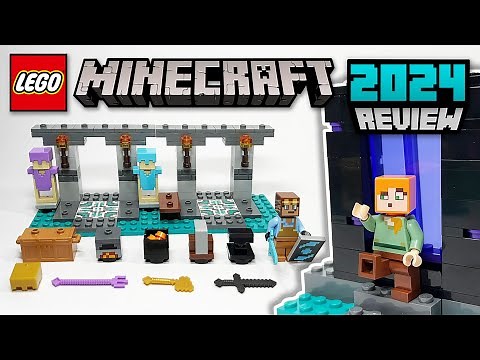 LEGO Minecraft the Armory (21252) - 2024 Set Review