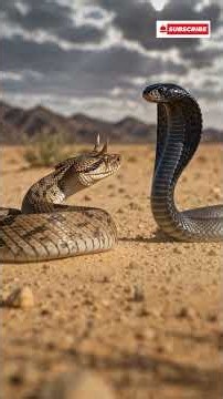 The Ruthless Horned Viper – Desert's Deadliest Hunter #wildlife