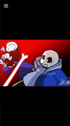 sans vs fell #sans#fellsans#underfell#underverse