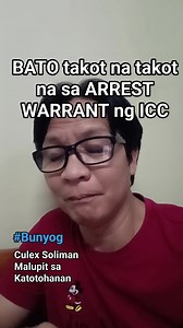 BATO laging absent SA SENADO. Takot na takot na arrest warrant ng ICC #BatoDelaRosa #ICC #CrimesAgainstHumanity | Culex Soliman