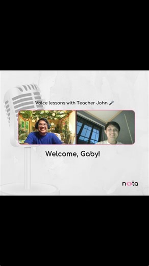 3 comments | Welcome, Gaby, to our one-on-one voice class!  We're...