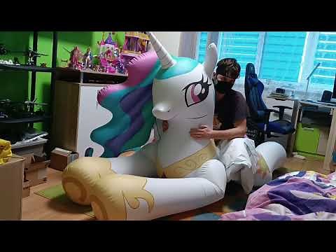Inflatable Princess Celestia Hongyi Ride