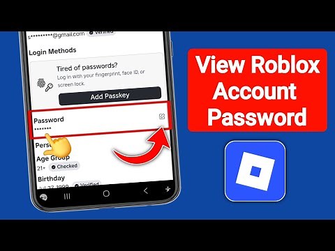 How to View Your Password in Roblox (2026) New Update