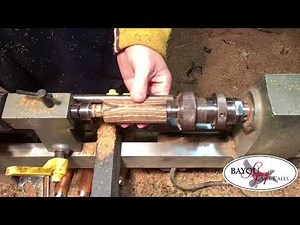 Turning a Bocote Deer Grunt