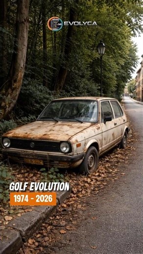 Watch the entire real-world evolution of the Volkswagen Golf #VolkswagenGolf #GolfEvolution