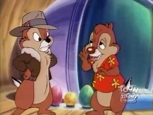 Chip N Dale Rescue Rangers Dale Didn’t eat Walnuts and He Gets out of the Tree Change Speed 0.85