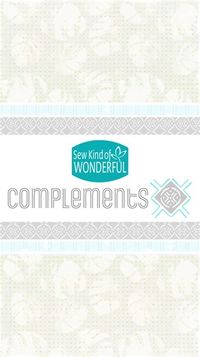 ✨ Who says basic has to be boring? Low-volume fabrics may be subtle, but they play a huge role in quilting! These soft, understated prints create the perfect neutral backdrop, letting bold colors and patterns shine. With just the right touch of texture, they bring depth and interest without overpowering your design. Enter Complements by Sew Kind of Wonderful—a versatile collection of 20 prints in a range of colors that blend seamlessly with their core collections (and so many other FreeSpirit fa