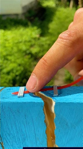 How to Repair a Wooden Board in 10 Seconds🤯