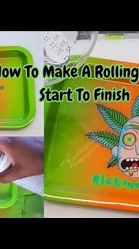 How To Make A Rolling Tray Start To Finish #epoxyresinart #resintray #resintutorial #howtomake