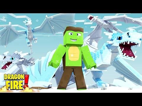THE START OF THE ICE DRAGON ARMY! - Minecraft DragonFire