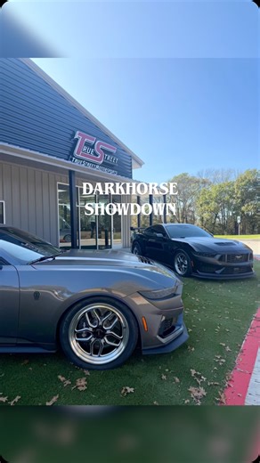 As one of Ford’s most track capable Mustangs ever built, these Darkhorses came in track ready and left track dominate. GREY Darkhorse ✔️ Stage 2 Whipple Supercharger with custom Race Red powder-coat ✔️ Billet oil pump gears ✔️ Long tube headers full exhaust ✔️ Rear seat delete 4-point chromoly roll cage ✔️ Weld wheels with rear beadlocks ✔️ True Street Motorsports in-house custom dyno tune BLACK Darkhorse ✔️ Carbon induction ✔️ Headers full exhaust ✔️ Billet oil pump gears ✔️ Full set of Weld wh