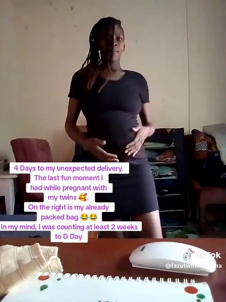 Dancing with My Pregnant Belly Before Twins Arrival