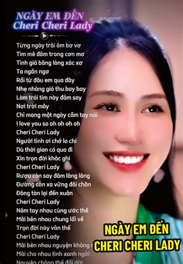 Ngày Em Đến - Cheri Cheri Lady | Jee Trần Official