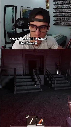 How To Avoid Screech in Doors⁉️ #roblox #doors #scarygames