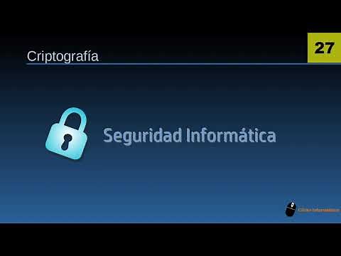 Seguridad informática: 27 Introducción a la criptografía