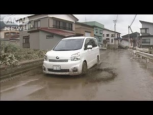 最上川氾濫で浸水被害 一夜明け…復旧作業続く 山形・戸沢村(2024年7月27日)