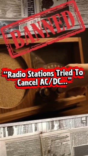AC/DC Was BANNED by Radio Stations?! ⚡ Rock History #acdc #musichistory