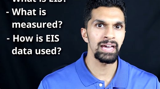 电化学阻抗谱 （EIS） 及其工作原理