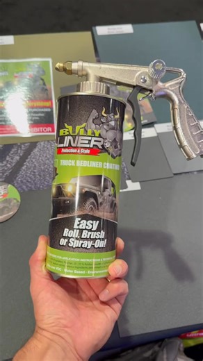 Easy DIY Bed Liner! #BEDLINER #automotive #diy #tradeshow | byotools