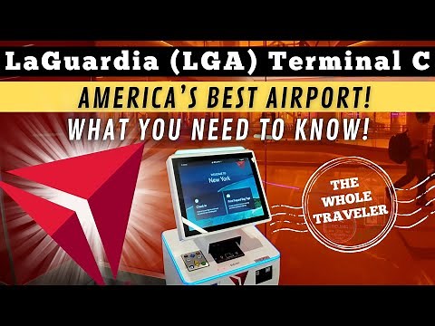 Navigating LaGuardia Airport Terminal C: The BEST Airport in the US! Check Out Delta's New Terminal