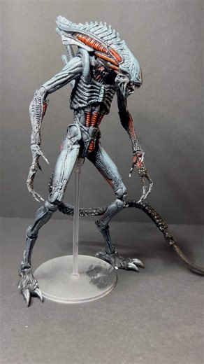 Another basic build. My version of the defiance #alien#xenomorph #neca#horror#customfigure