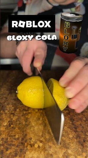 I Made Roblox Bloxy Cola IRL! #shorts #roblox