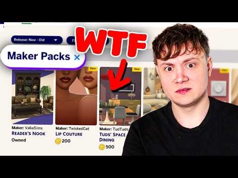 The Sims 4 Marketplace update is here (IT'S AWFUL HELP)
