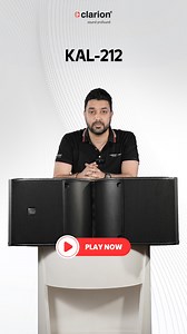 Experience the power of the Clarion KAL-212 Active Line Array – delivering crystal-clear sound, deep punch, and reliable performance for concerts, events, and professional setups. Built for precision, coverage, and impact. #Clarion #KAL212 #LineArray #ProAudio #ActiveLineArray #viral #music #sound | clarion audio