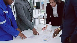 Diversity Woman Leader Manager Teamwork Engineer Stock Footage Video (100% Royalty-free) 1086648701 | Shutterstock