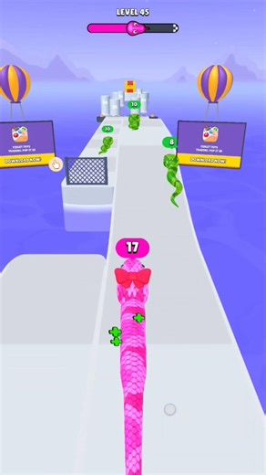 😱Snake Run Race 100% Wins🪱🐍 snakegameplay Snake #shorts #SnakeRunRace